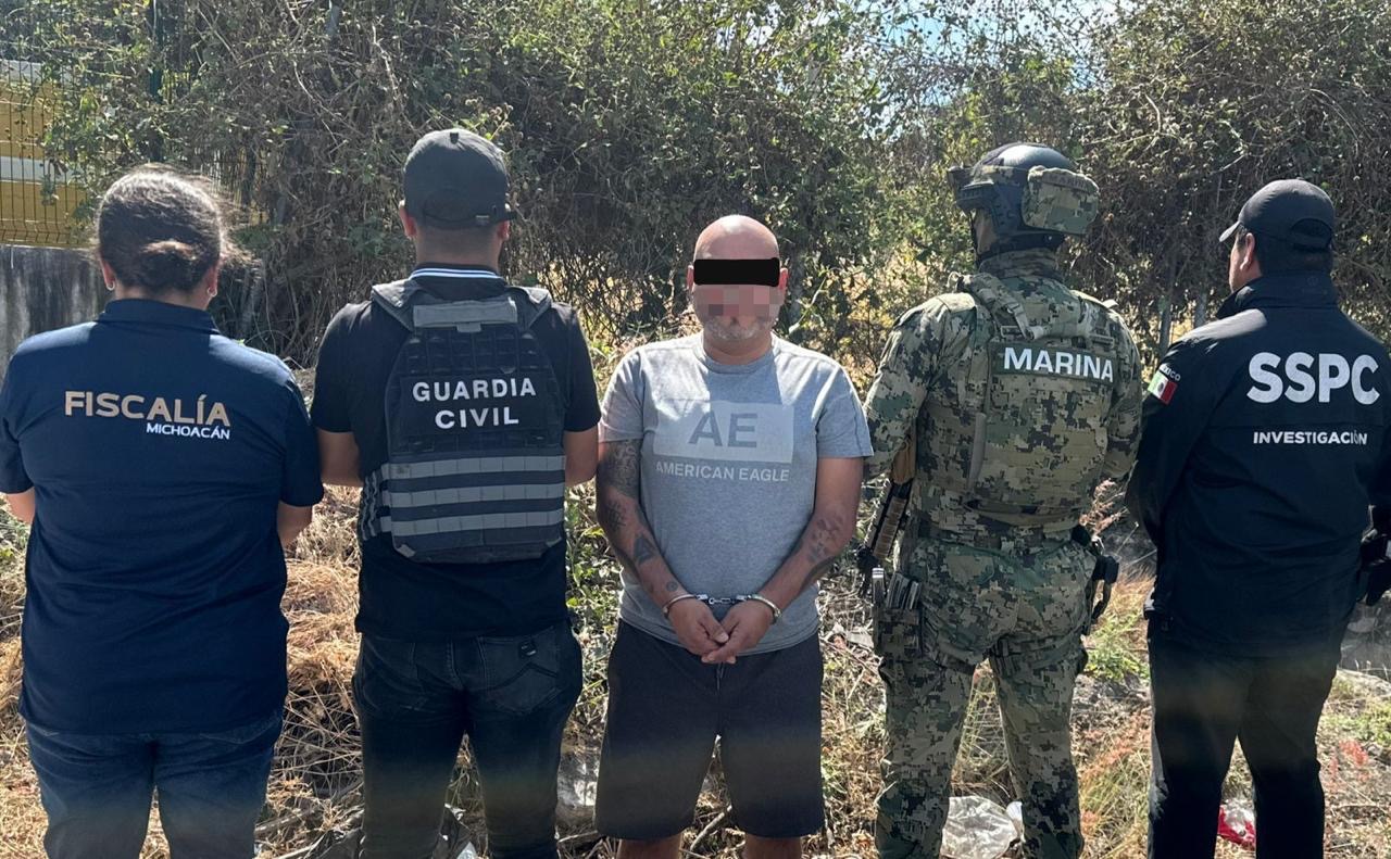 Con apoyo de SSP, detienen en Morelos a presunto responsable del homicidio de una familia de Morelia