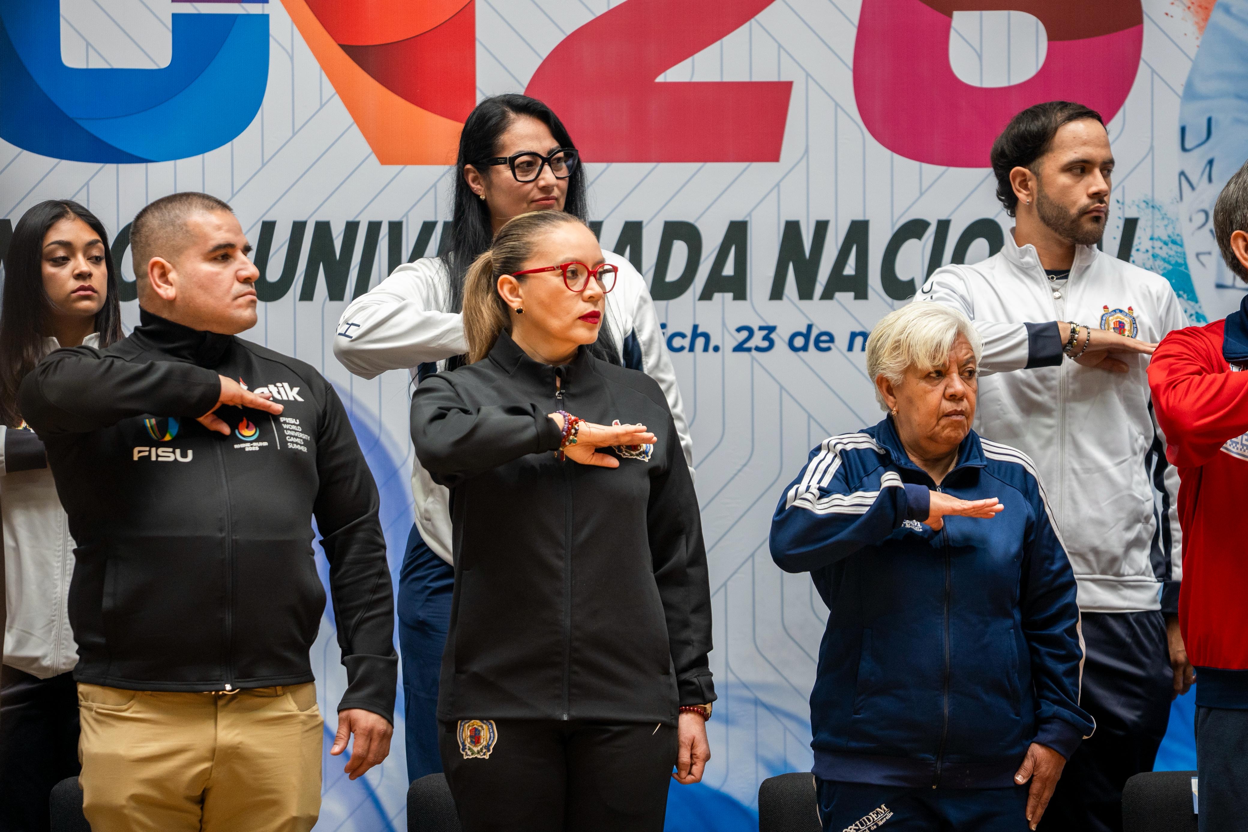 El trabajo en equipo gana campeonatos, señala Yarabí Ávila al inaugurar la Universiada Estatal 2026