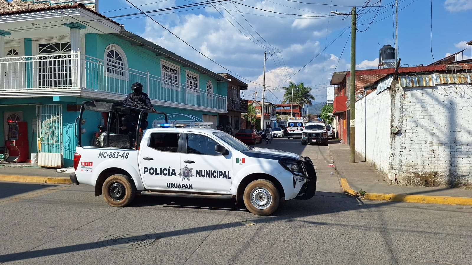 Empistolados matan a tiros a un hombre, en Los Laureles de Uruapan 