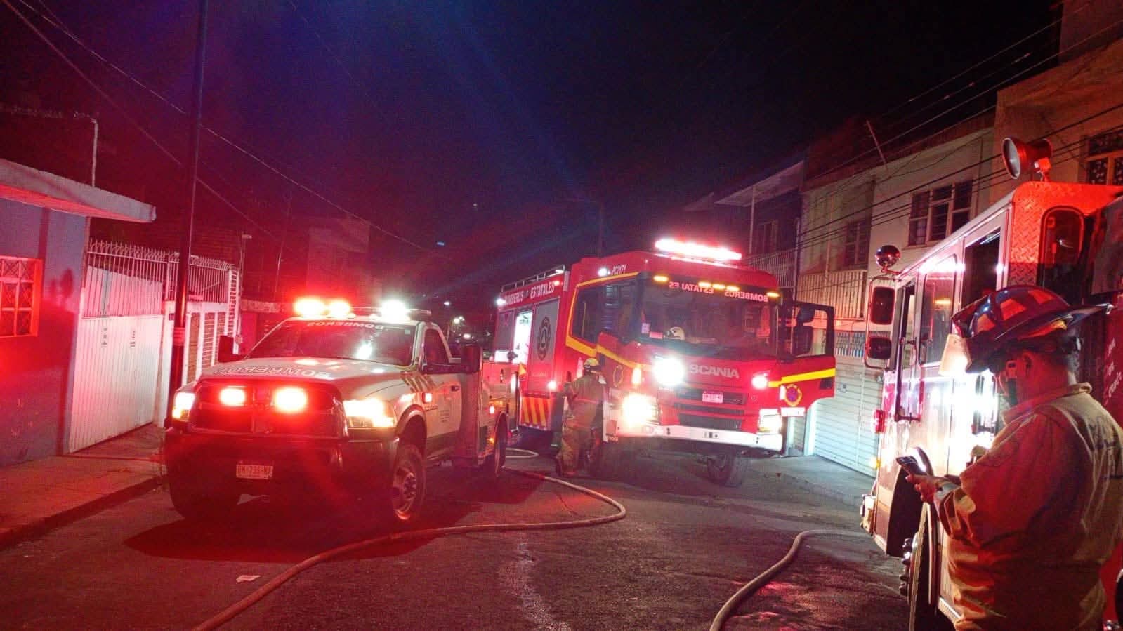 Incendio de domicilio deja un muert0 en la colonia Gustavo Díaz Ordaz, Morelia 