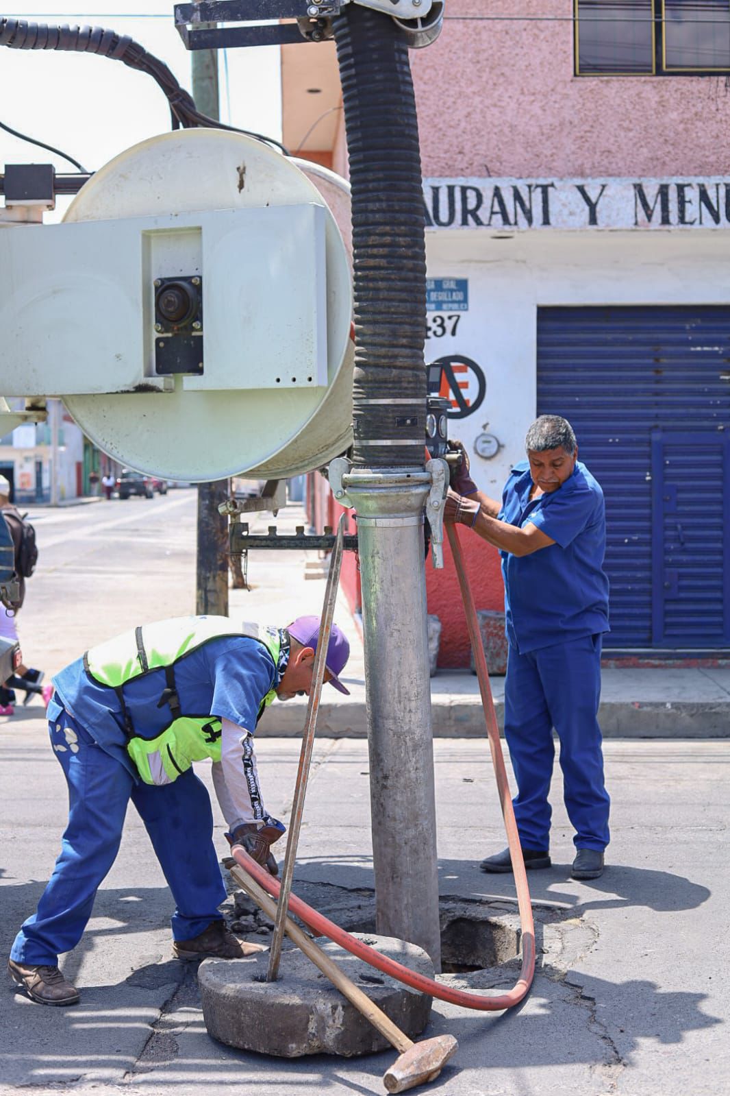 Adolfo Torres instruye atención inmediata a reporte en El Porvenir