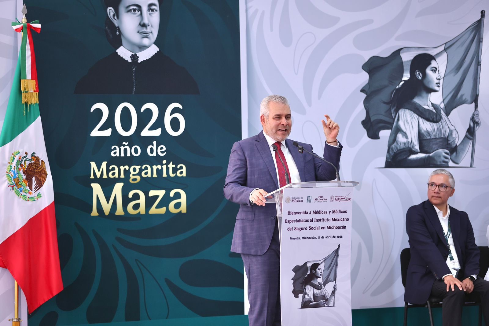 Efectiva gestión de Bedolla; IMSS arrancó construcción del hospital en Villas del Pedregal