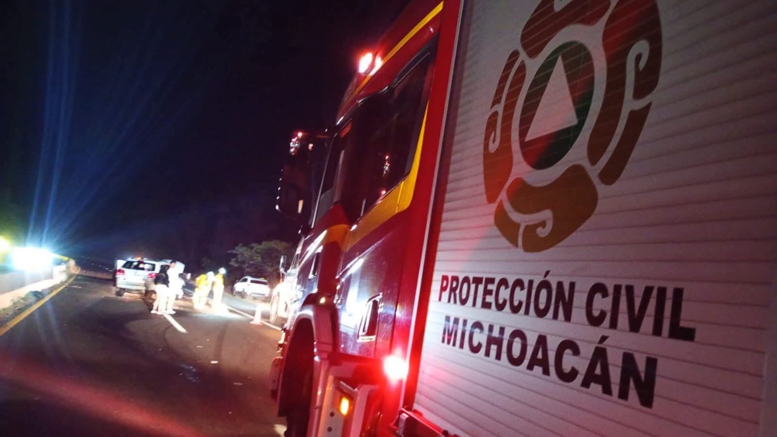 Se registra choque vehicular en la Morelia-Pátzcuaro; hay un herid0