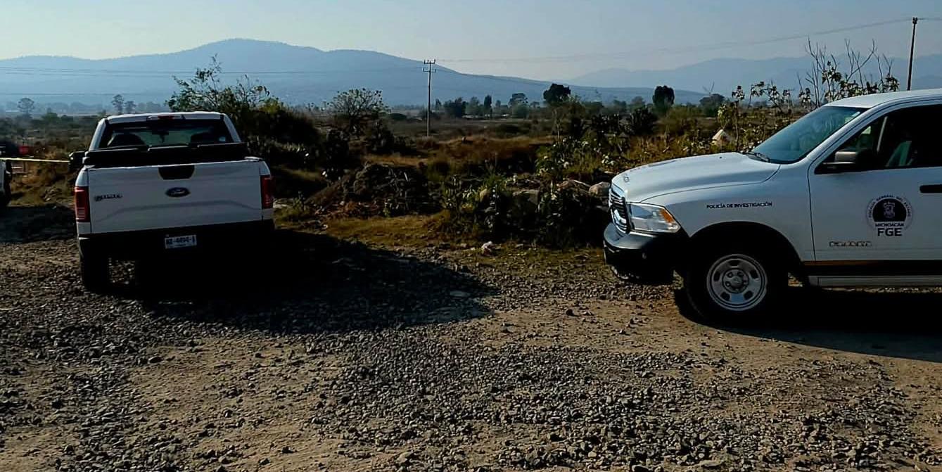 Acribillan a un hombre y abandonan su cuerpo en camino rural de Turicato