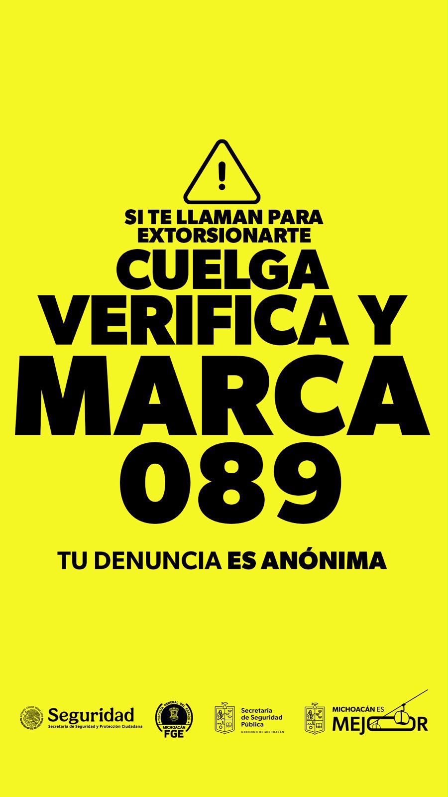 Cuelga y verifica; la SSP te dice qué hacer si recibes una llamada de extorsión