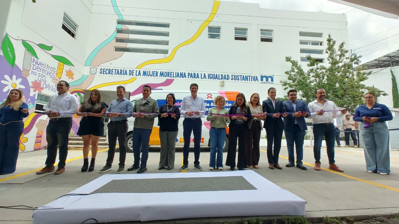 Inaugura Alfonso Martínez Centro Integral de Atención y Servicios a las Mujeres de Morelia