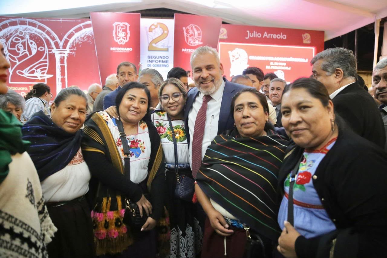 Pátzcuaro tiene otra cara, la transformación se nota: Bedolla