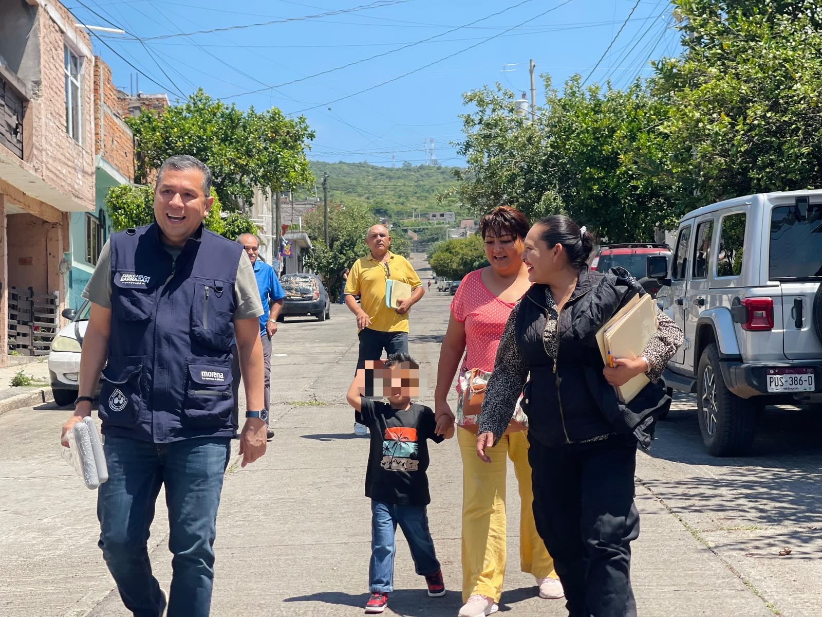 Juan Carlos Barragán cuida a las familias de Morelia
