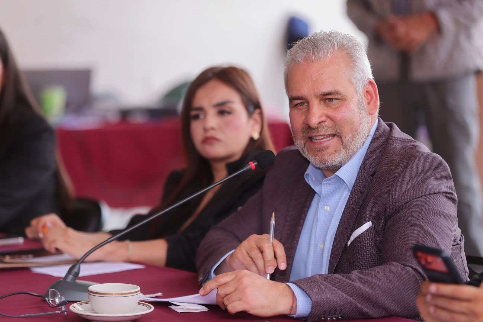 Bedolla encabeza encuentro con sector productivo de Uruapan
