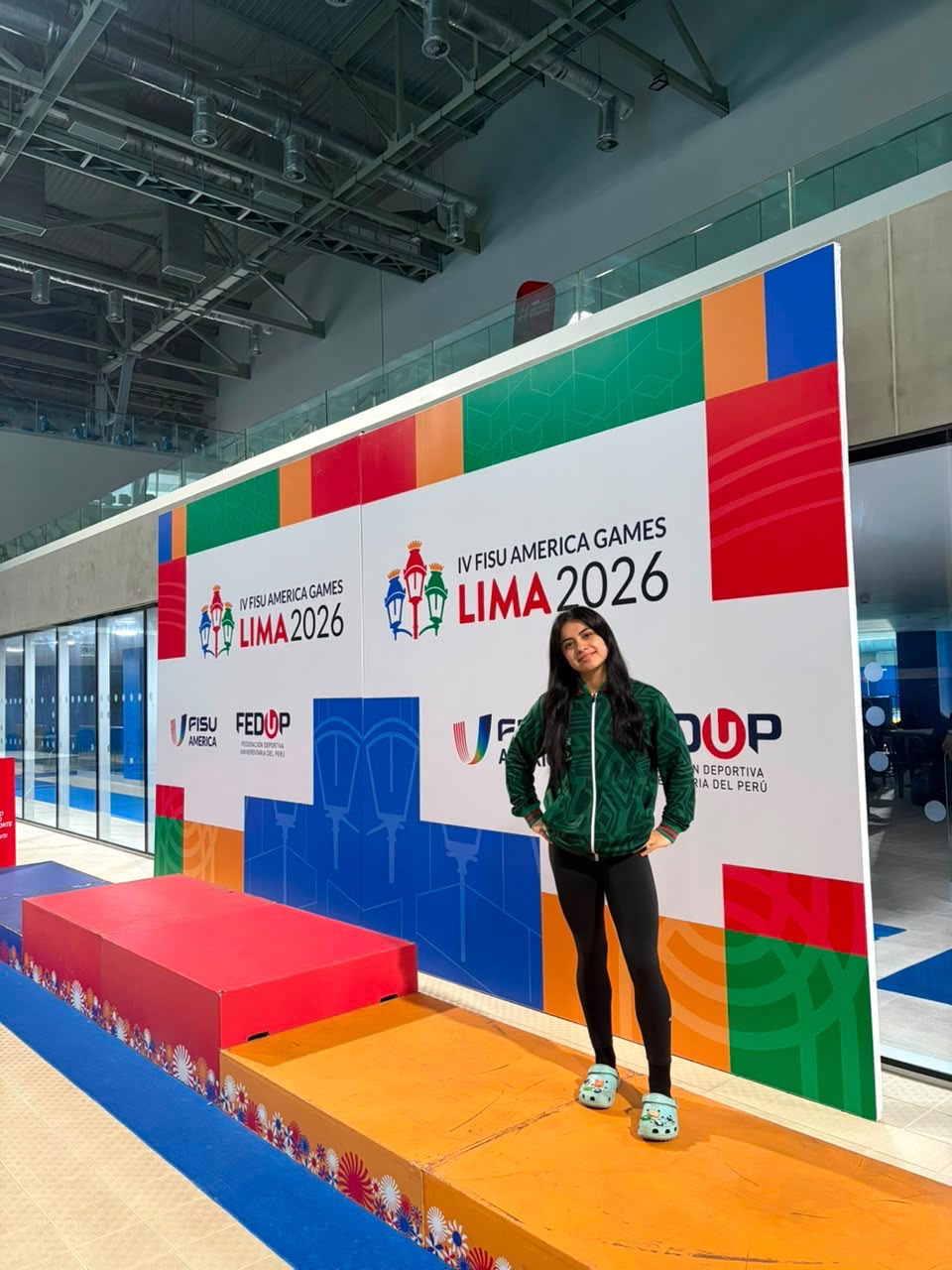 LA NICOLAITA, MIRANDA LÓPEZ, SATISFECHA CON SU PRIMERA EXPERIENCIA INTERNACIONAL EN NATACIÓN