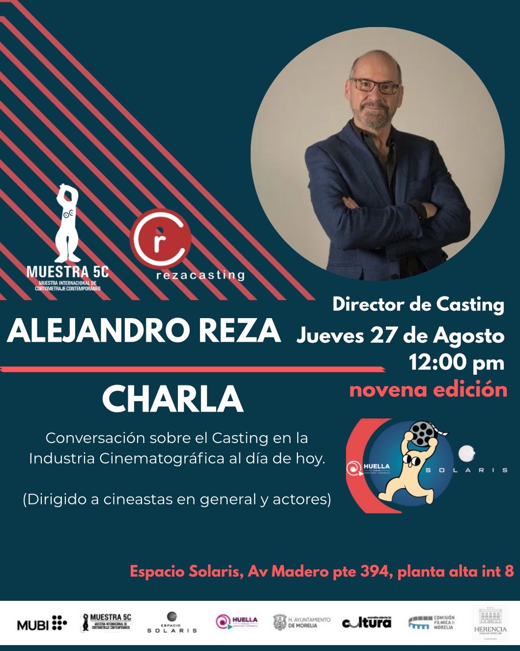 Muestra 5C celebra su novena edición consolidándose como referente internacional del cortometraje en Morelia