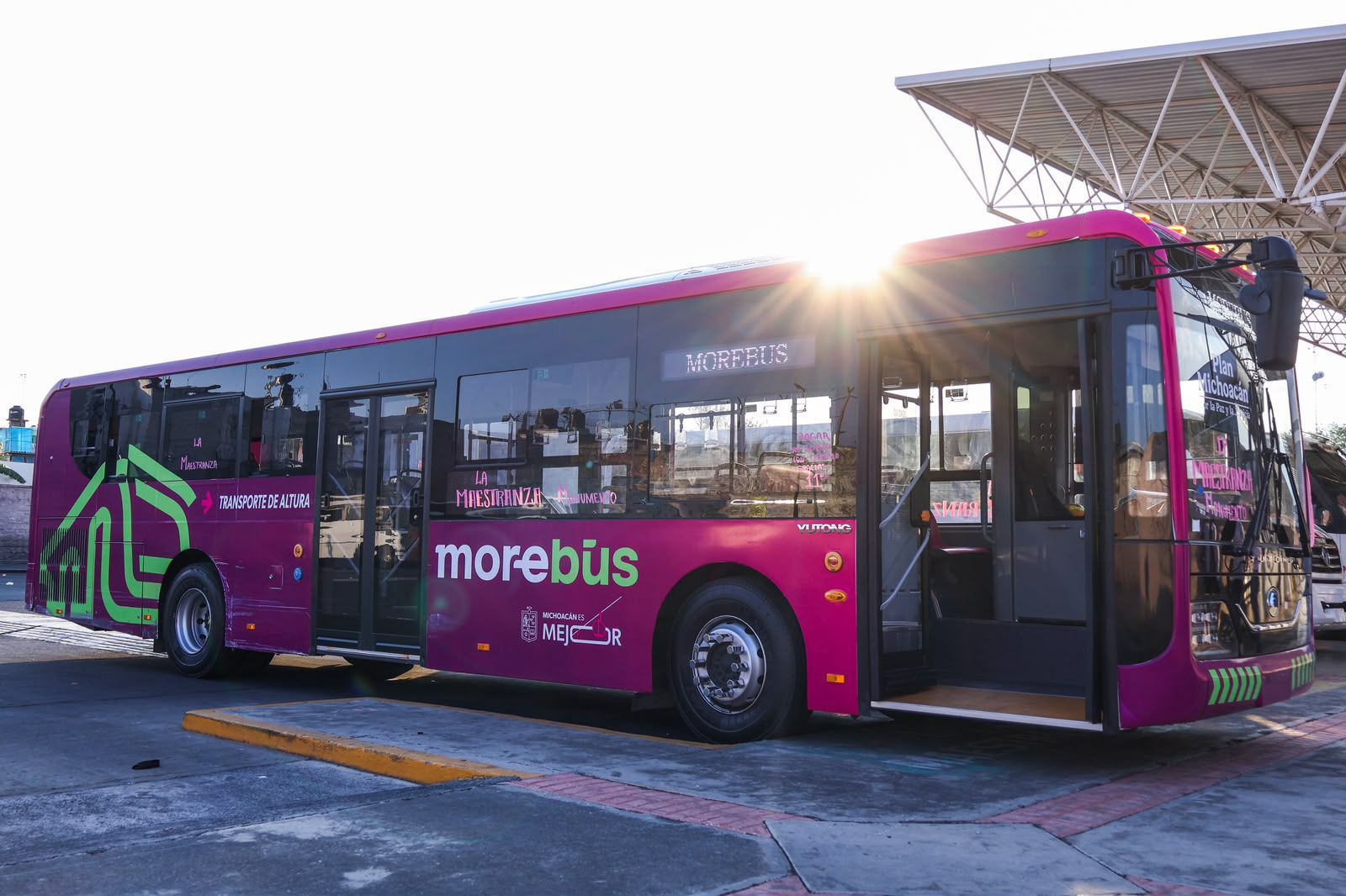 Metrobús transformará la movilidad de Morelia bajo estándares internacionales de ONU-Habitat: Bedolla