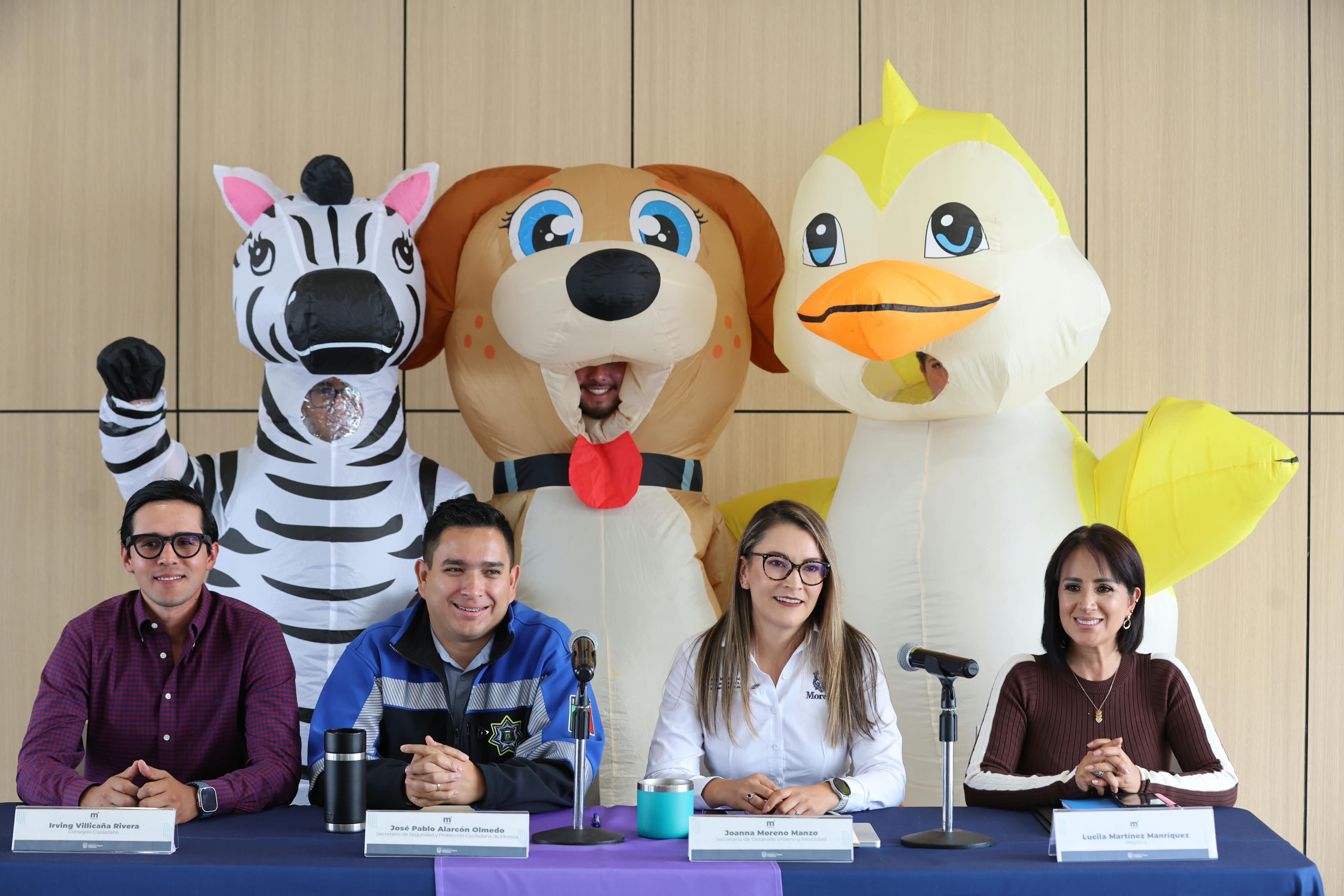 Presenta Gobierno de Morelia la Cruzada por la Movilidad Segura