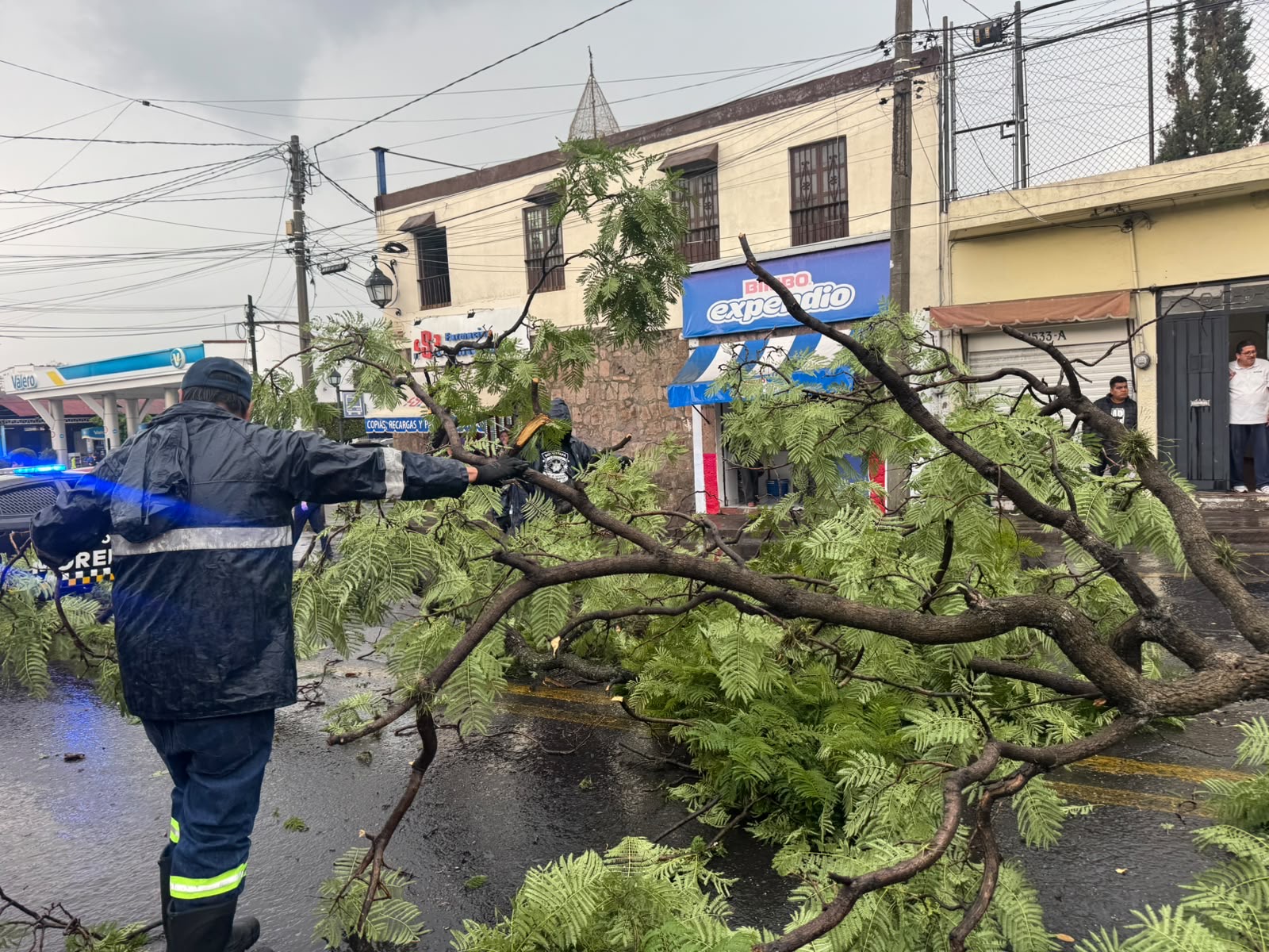 Atiende Gobierno de Morelia, contingencia provocada por lluvias 