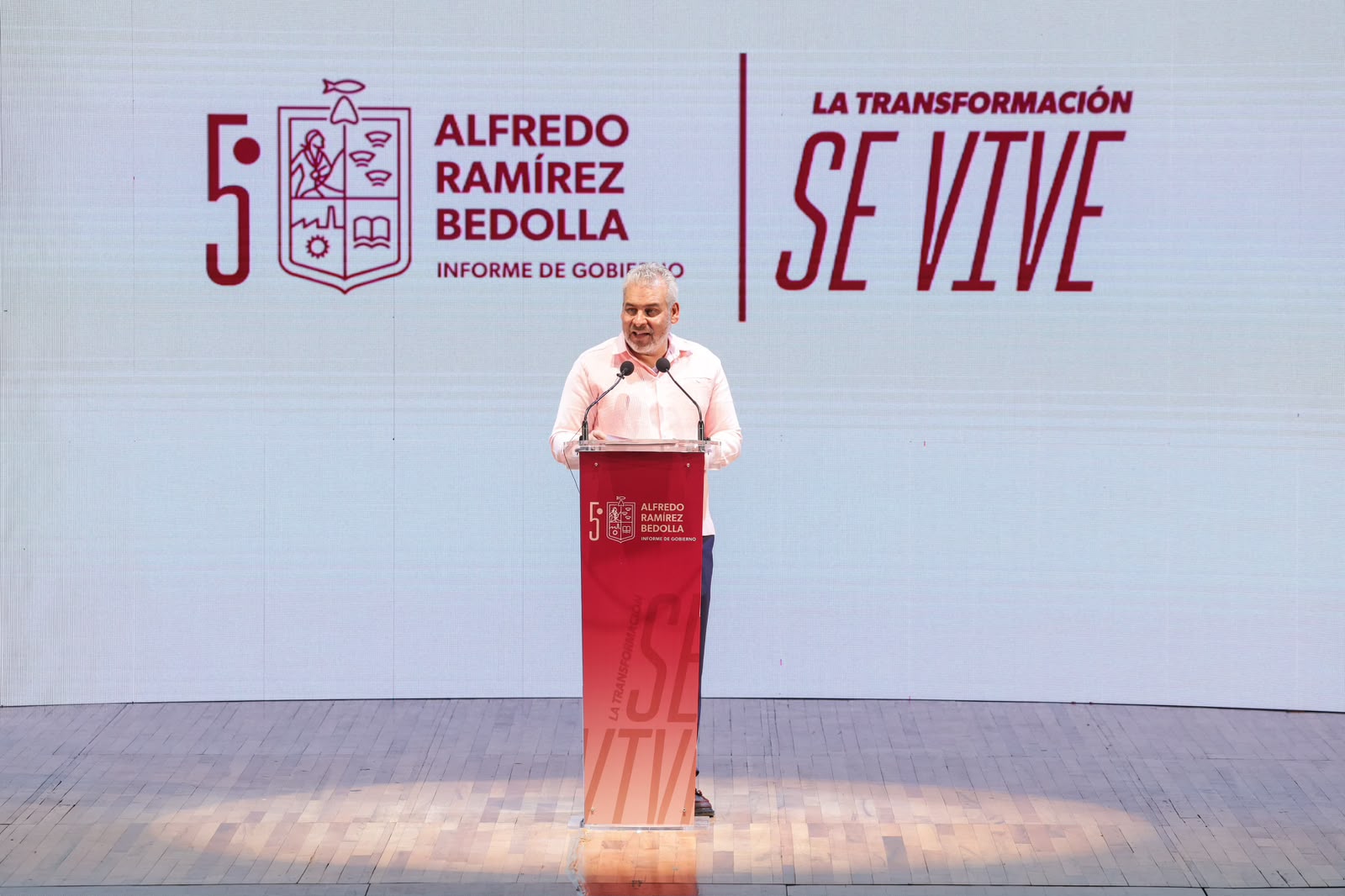 Destaca Bedolla inversiones históricas en agua, carreteras y salud durante su 5º Informe en Zamora