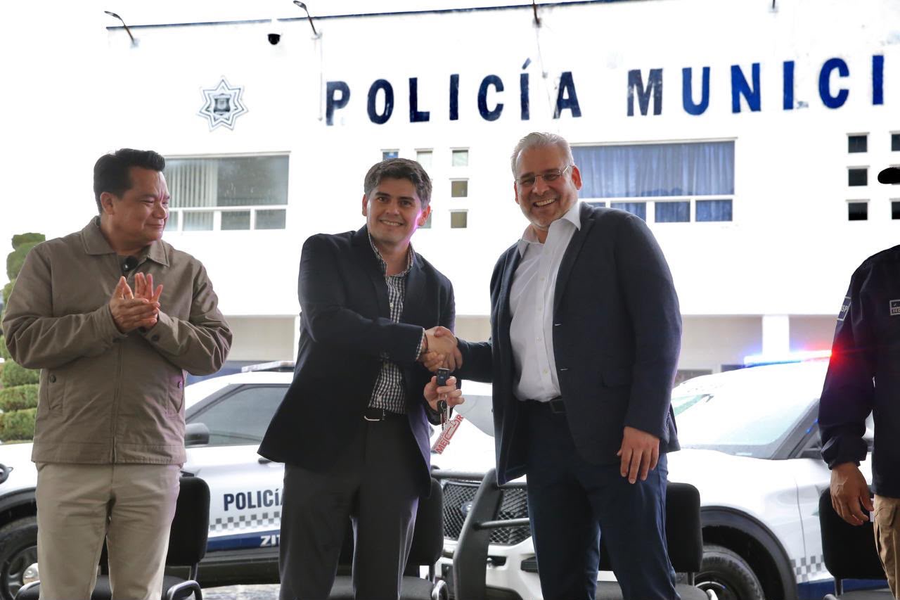 Zitácuaro estrena patrullas Police Interceptor de última generación para reforzar la seguridad: Bedolla
