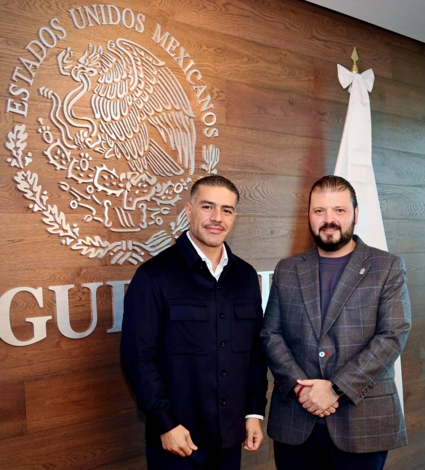 Raúl Zepeda y Harfuch fortalecen coordinación en materia de seguridad