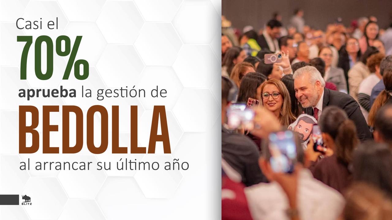 Obra pública empuja evaluación de Bedolla al iniciar sexto año: Blitz